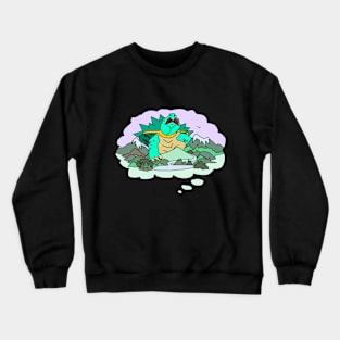 Teal Turtle's Dream Crewneck Sweatshirt